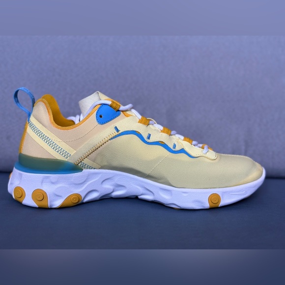 Nike React Element 55 Yellow Ocre - Picture 5 of 9